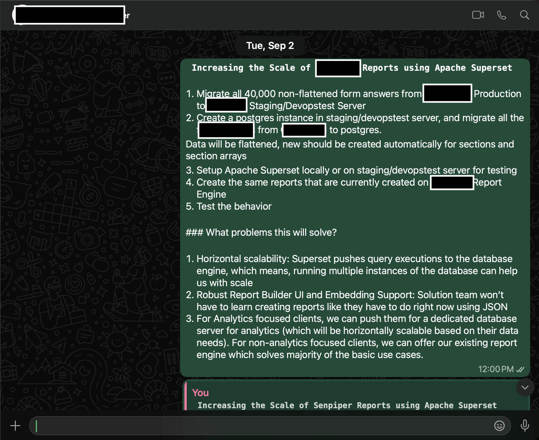Technical Documentation Example